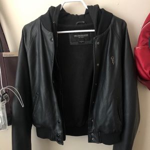 OBEY Leather Jacket